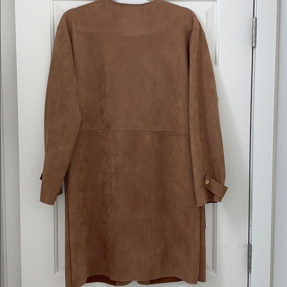 Faux Suede Coat - Picture 4 of 5